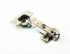 HINGE 110-110° opening flat crank hinge mm2 screw on fixing plate